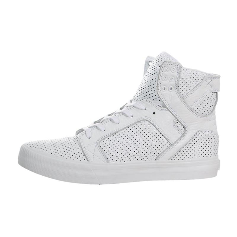 Buty Supra SKYTOP HF - Sneakersy Wysokie Męskie - Białe (YMNF-60394)